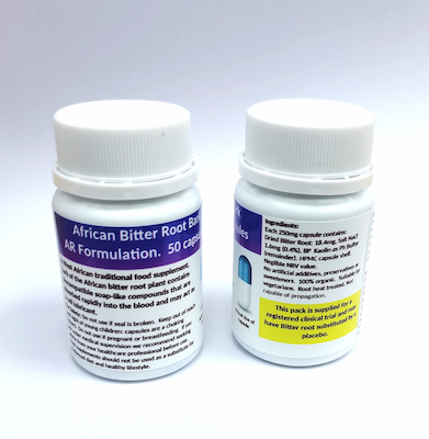 African Bitter Root Supplement, Clinical Trial Pack